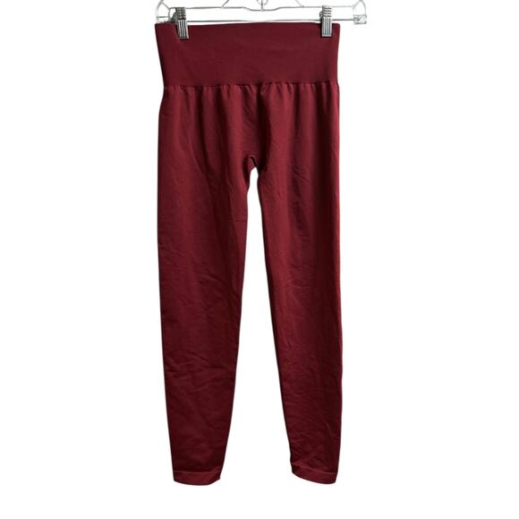 NVGTN Contour Solid Seamless Leggings Medium Reddish Brick - Picture 1 of 10